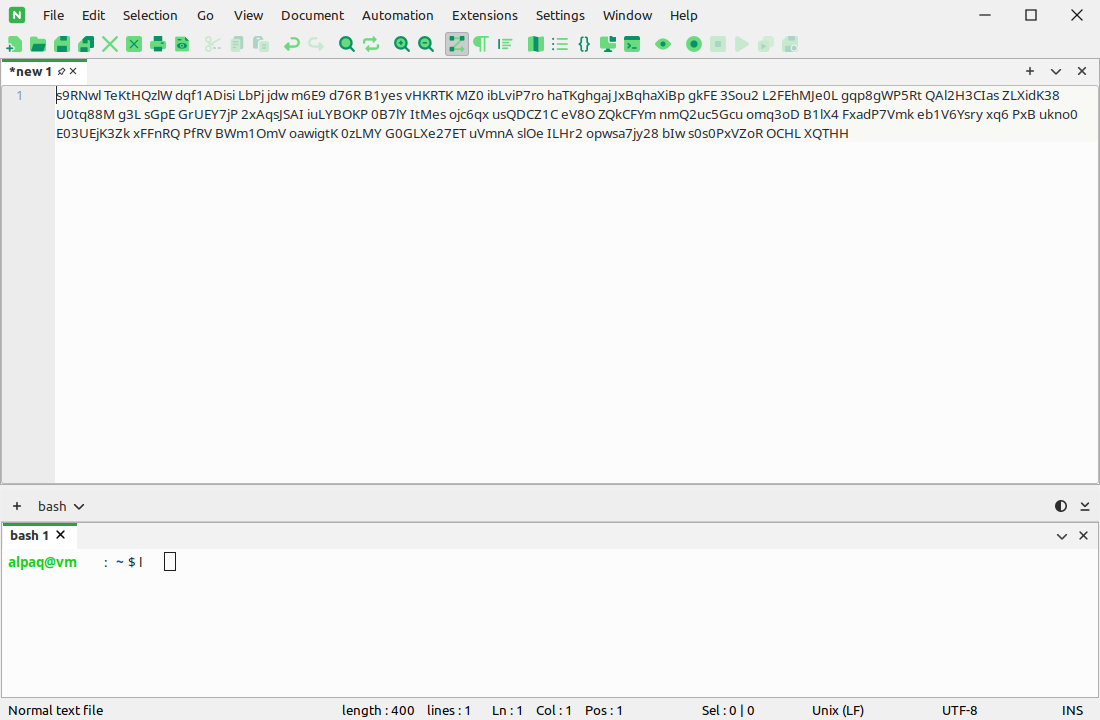 wxNote running natively on Linux